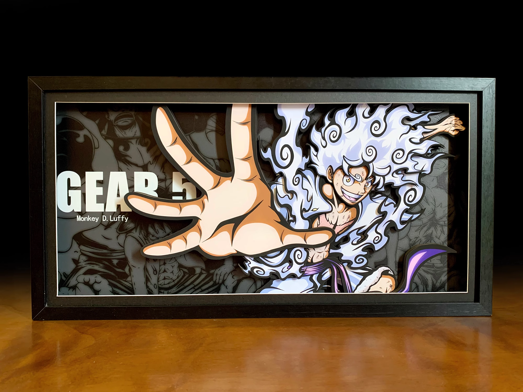 【In stock】Decorative Painting of Gear 5 Luffy-One Piece-Mystical Art Studio