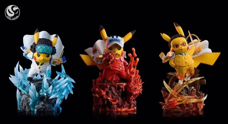 【Pre-sale】Pikachu Cosplay Kuzan, Sakazuki & Borsalino-Pokemon-st Studio