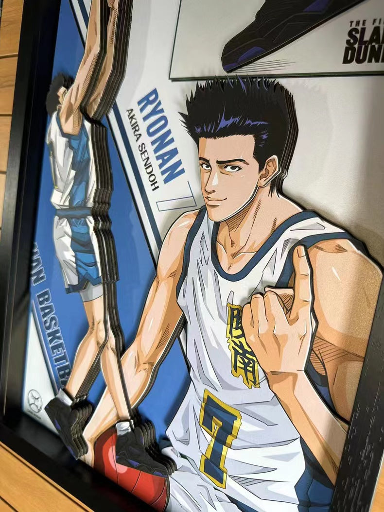 【In stock】Decorative Painting of Akira Sendoh-Slam Dunk-Autu Panda Studio