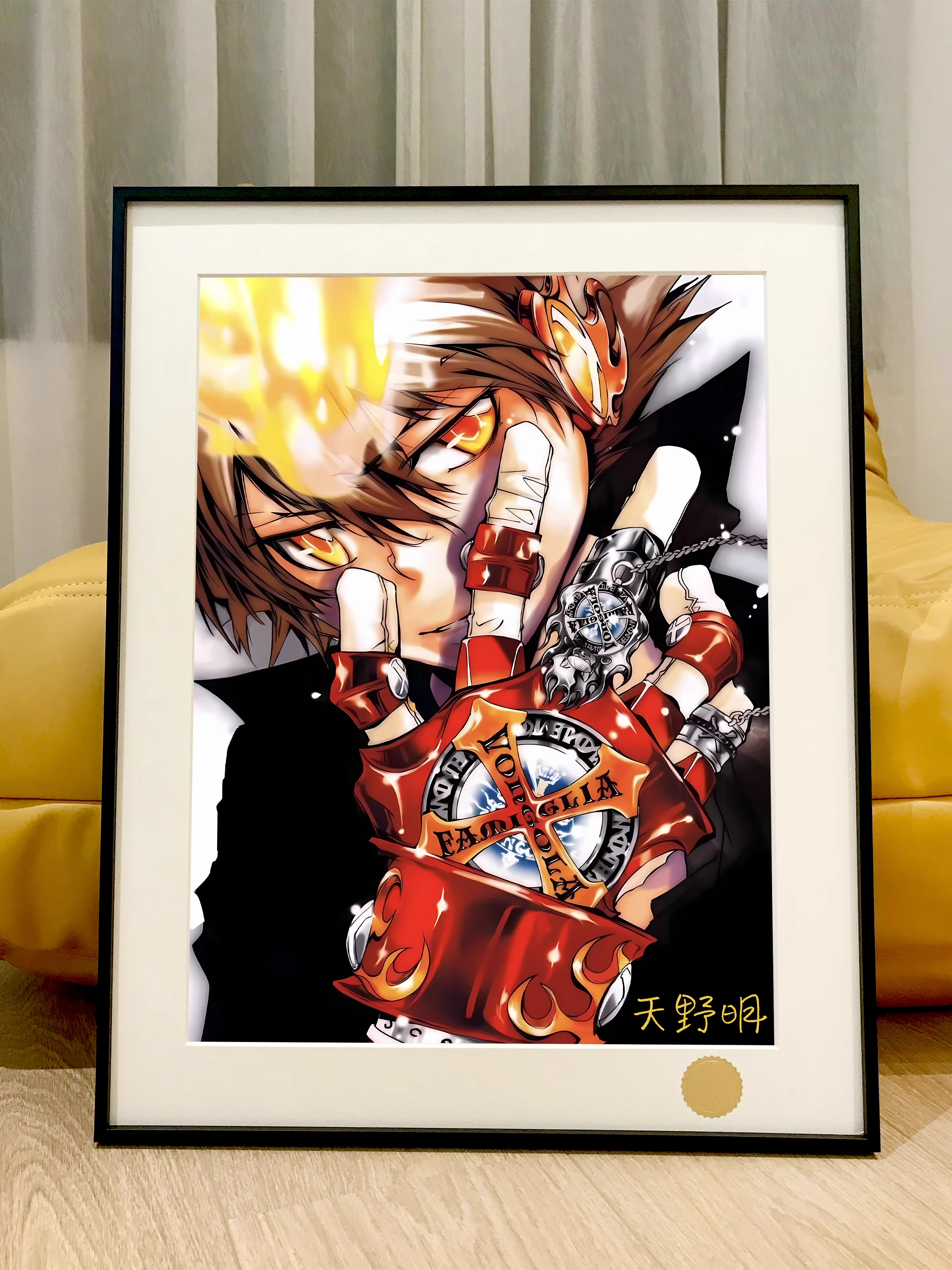 【Pre-sale】X-Gloves Version Vongola Gear Tsunayoshi Sawada Decorative Paintingh-Xingkong Studio