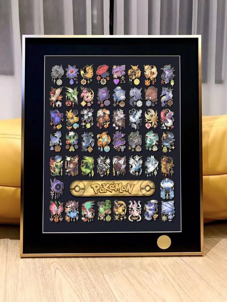 【Pre-sale】Decorative Painting of Pokemon Badge-Pokemon-XingKong Studio