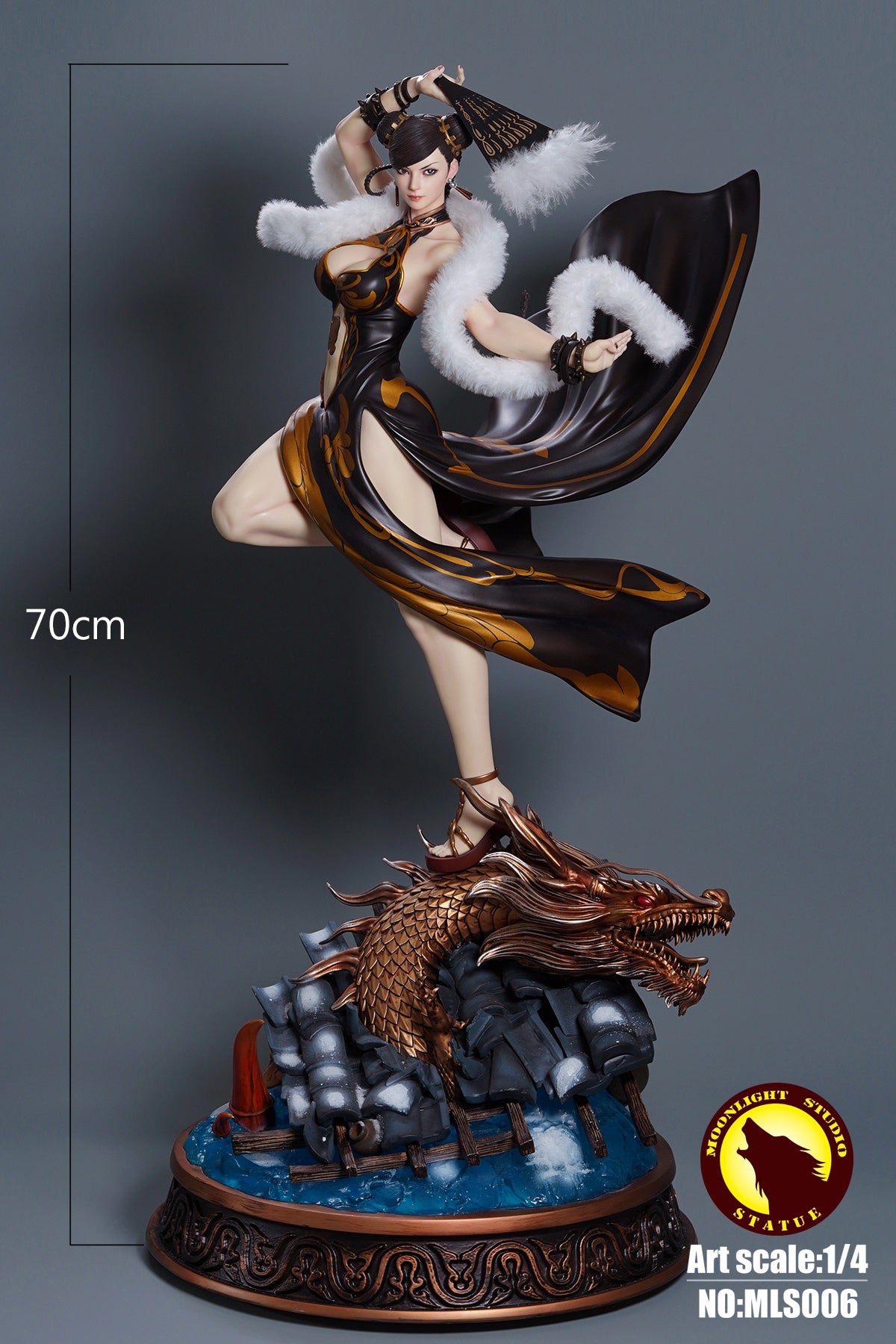 【Sold out】 1/4 Scale Chun-Li with LED-Street Fighter-Moonlight Studio