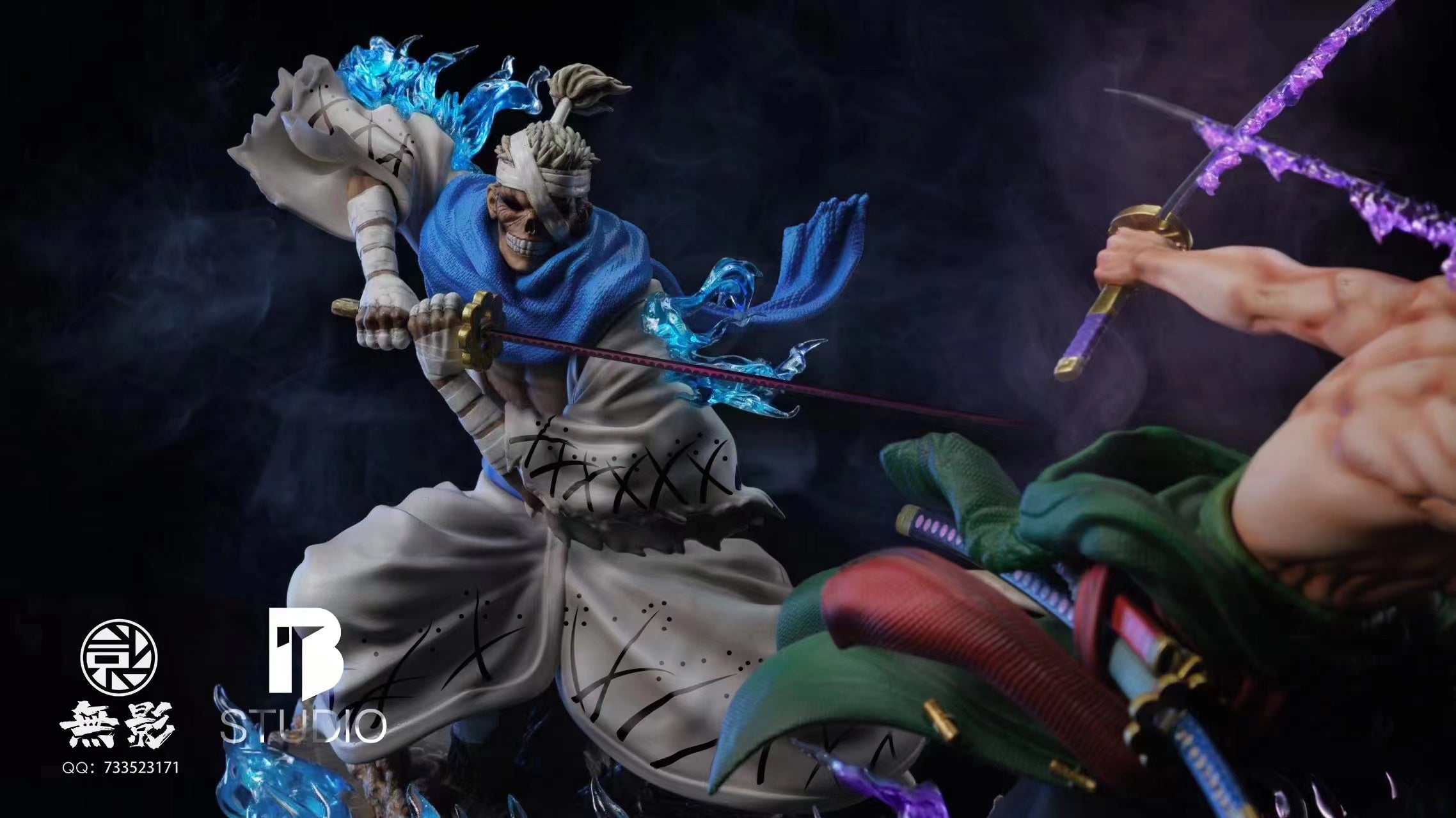 【Sold out】POP Scale Roronoa Zoro & Shimotsuki Ryum-ONE PIECE-WuYing Studio