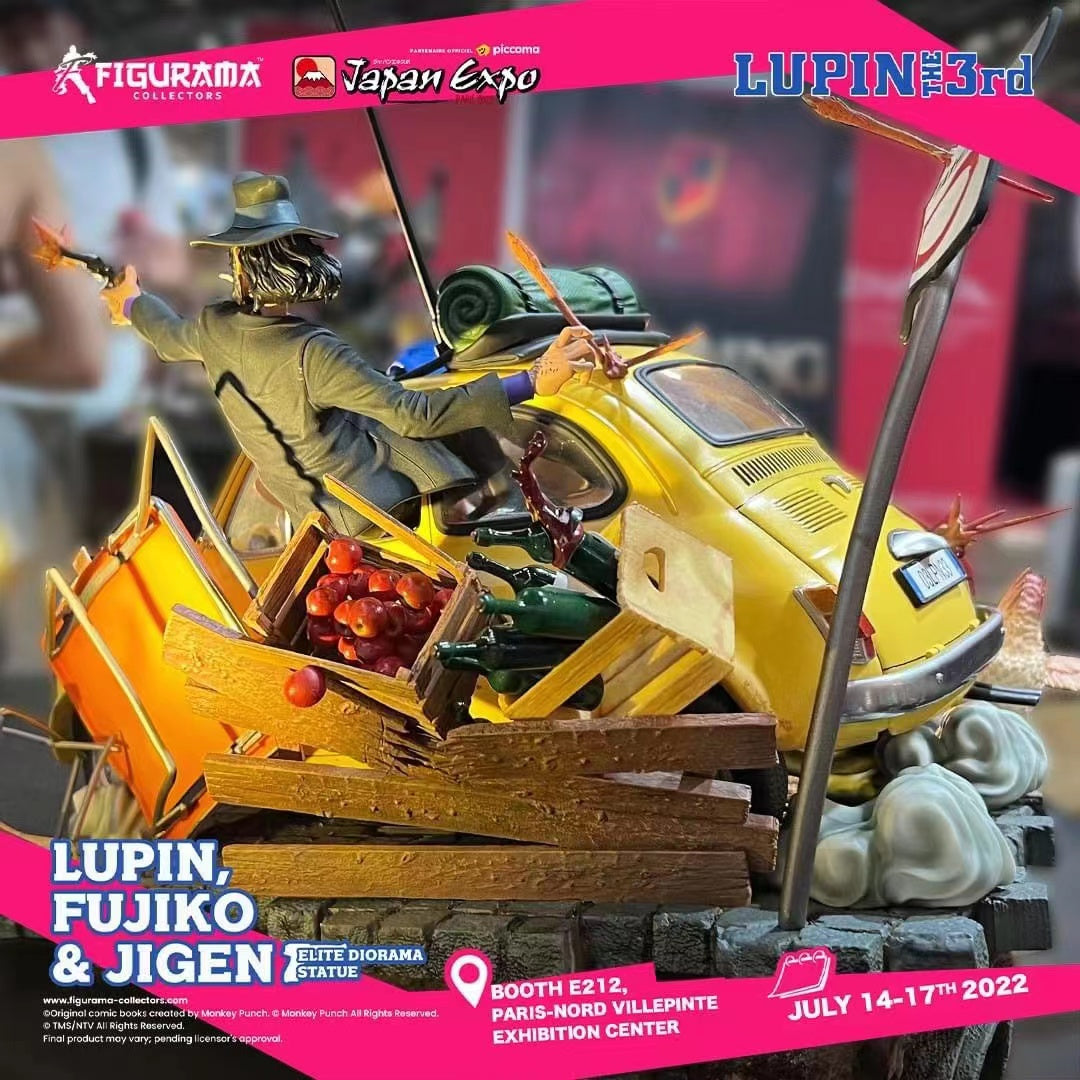 【Pre-sale】1/8 Scale Lupin, Fujiko&Jigen-Lupin the 3rd-Figurama Studio