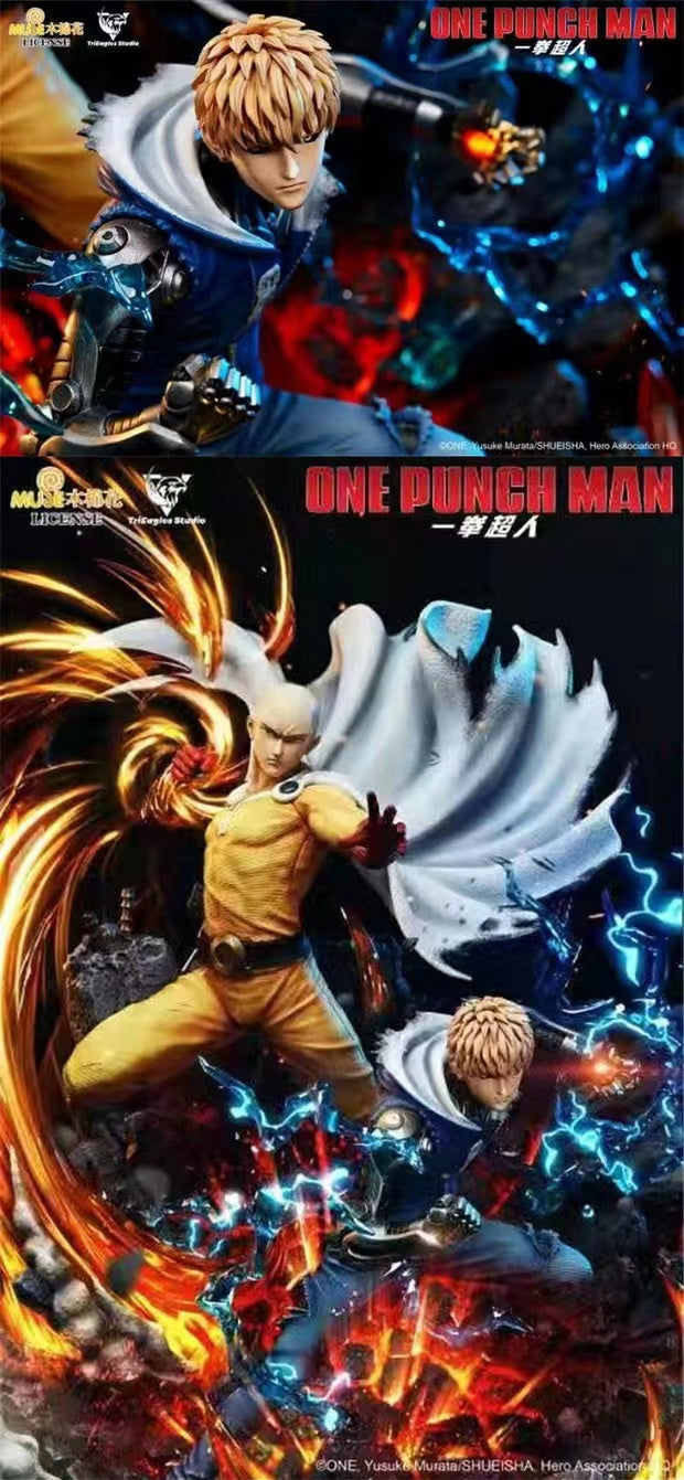 【In stock】1/6 Scale Saitama & Genos-TE Studio