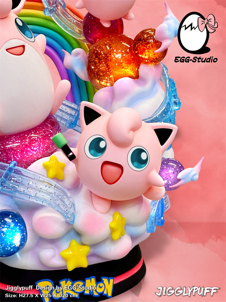 【In stock】Evolution of Jigglypuff with LED-Pokemon-EGGS Studio
