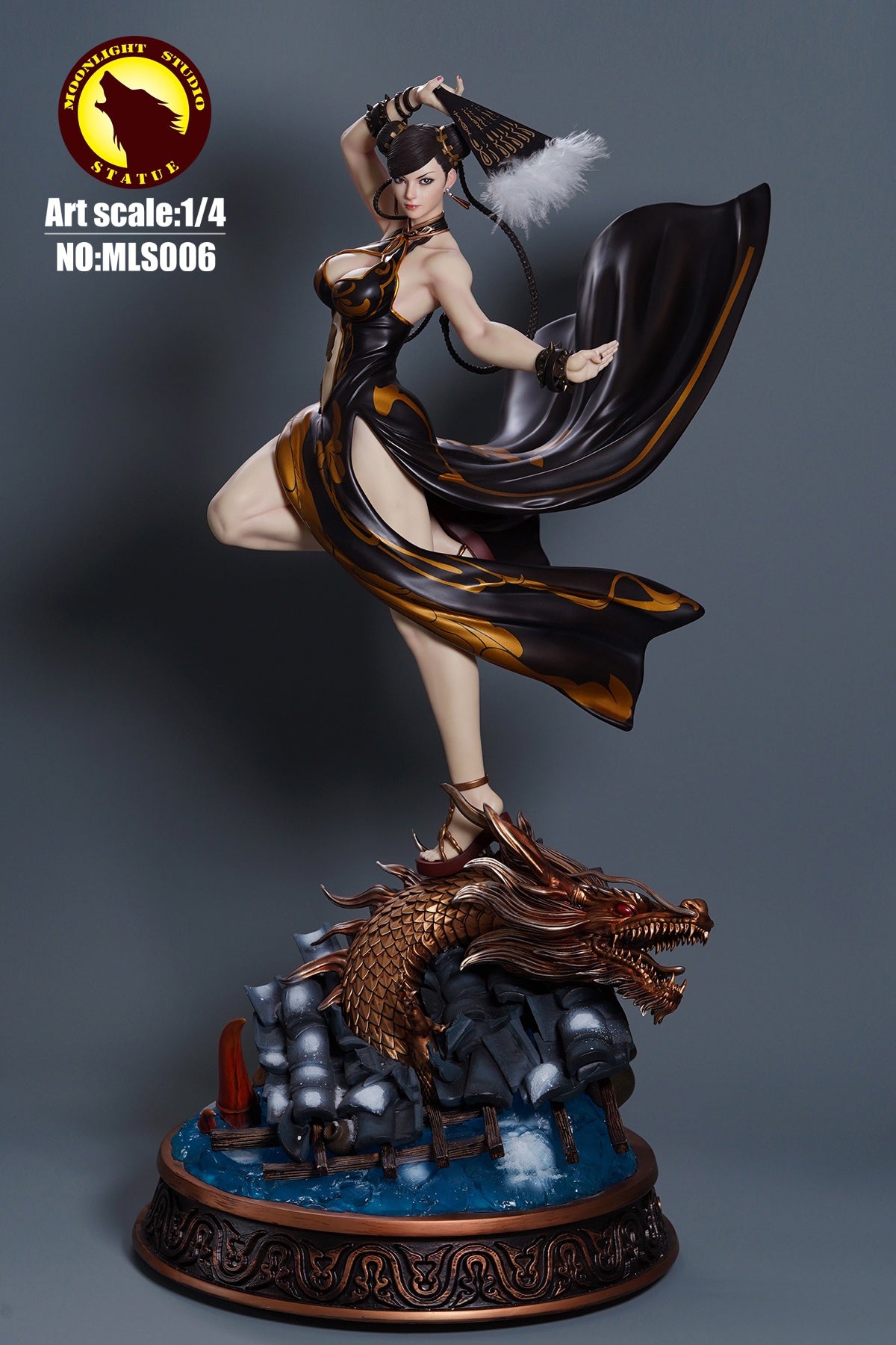 【Sold out】 1/4 Scale Chun-Li with LED-Street Fighter-Moonlight Studio