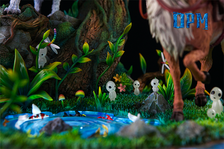 【Sold out】Series 004 Princess Mononoke with LED-Studio Ghibli-OPM Studio