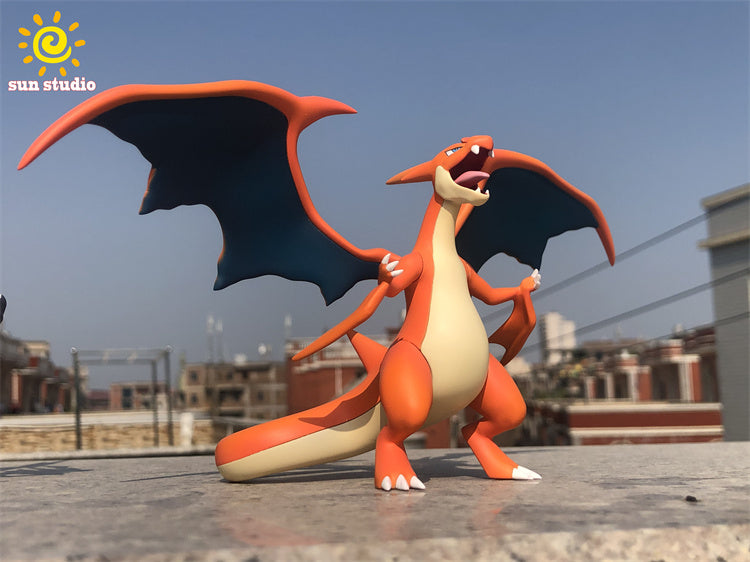 【Pre-sale】1/20 Scale World Zukan Charizard X & Charizard Y-Pokemon-sun Studio