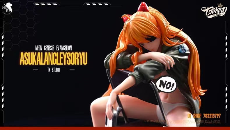 【Sold out】Sitting Asuka Langley Soryu-Evangelion-Top King Studio