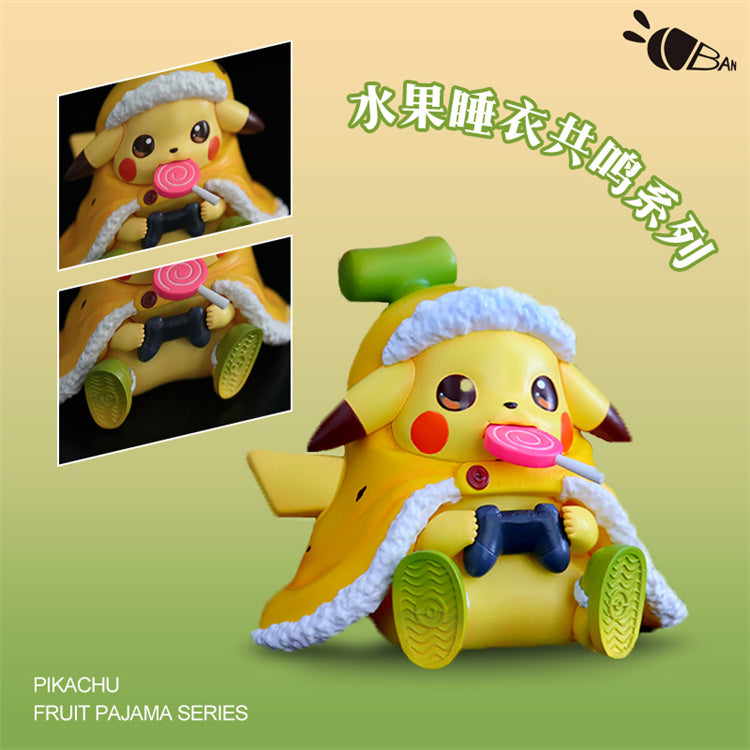 【In stock】Fruit Pajama Series Banana Pikachu-Pokemon-RADISH Studio