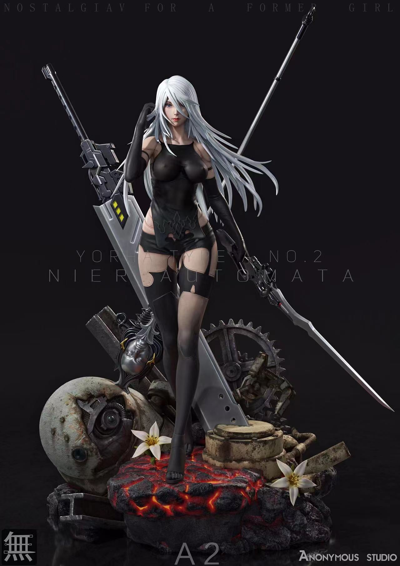 【Sold out】1/4 Scale YoRHa Type A No.2-NieR: Automata-Anonymous Studio