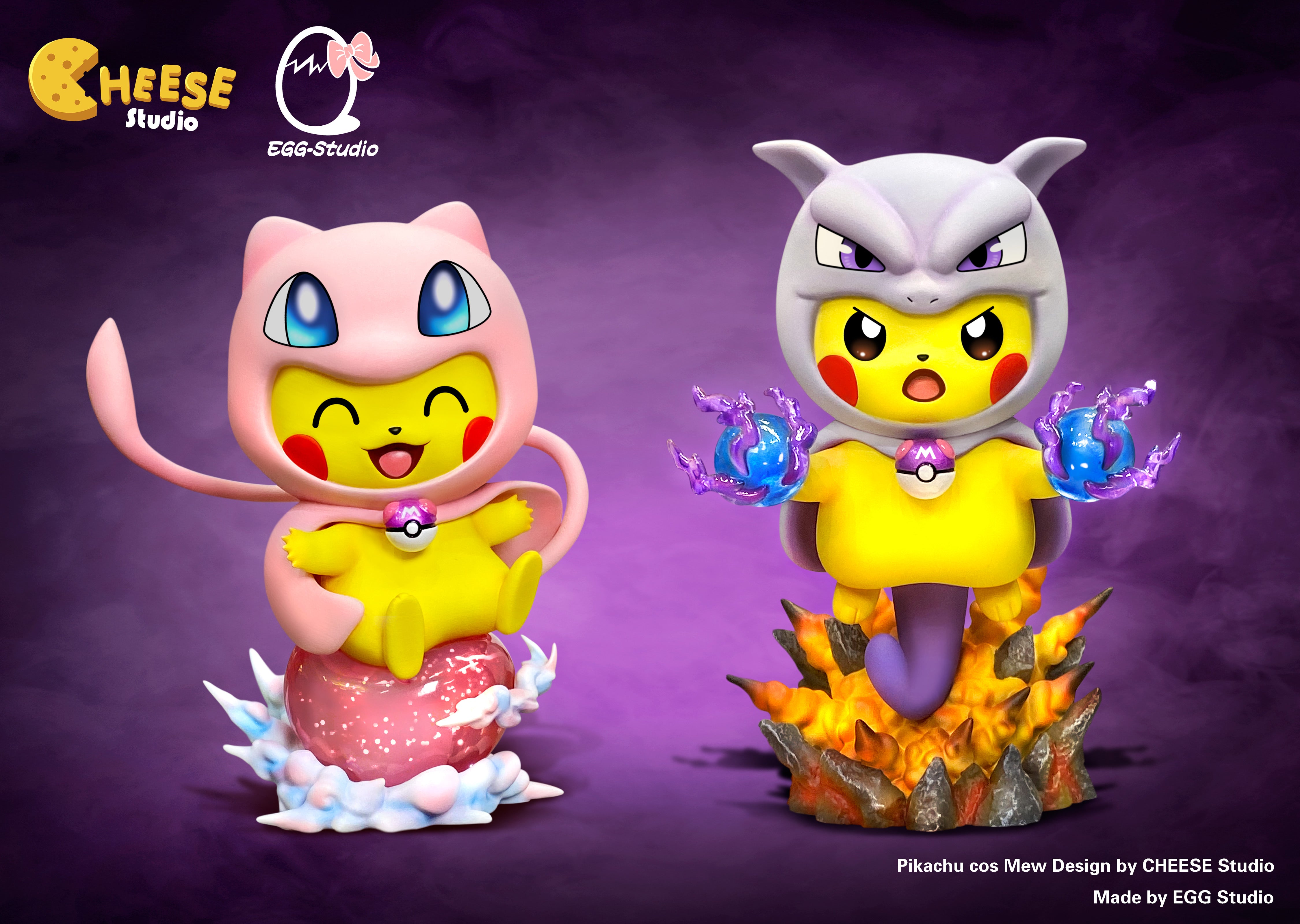 【Pre-sale】Mew Cosplay Pikachu-Pokemon-CHEESE Studio