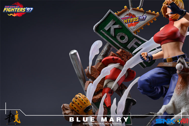 【Pre-sale】1/6 Scale Licensed Blue Mary/ Mary Ryan-The King of Fighters '97-THERMONUCLEAR REACTION