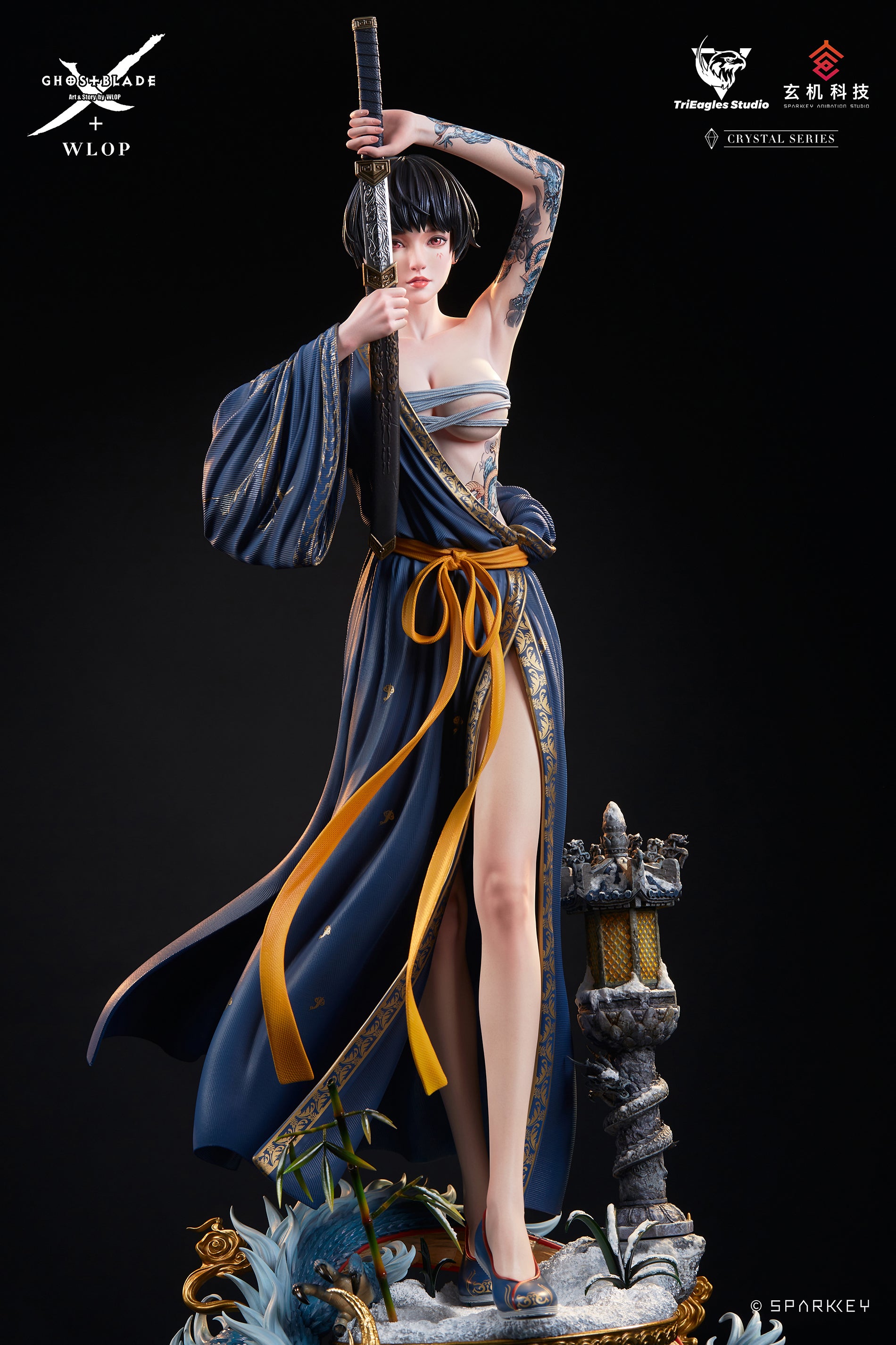 【Pre-sale】1/4 Scale JingHong Licensed-Ghost Blade-TriEagles Studio