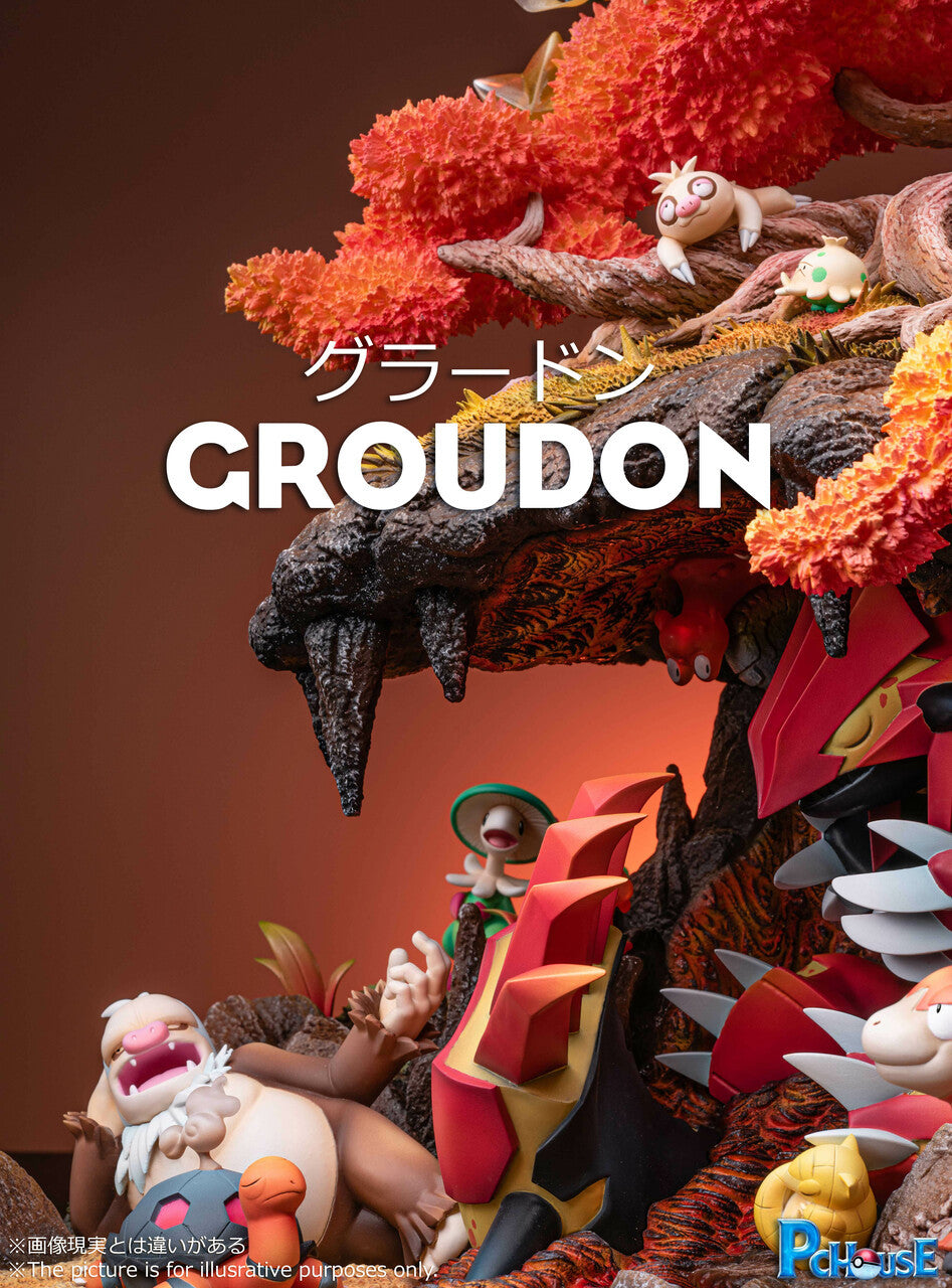 【Sold out】Groudon- pokemon - PcHouse Studio