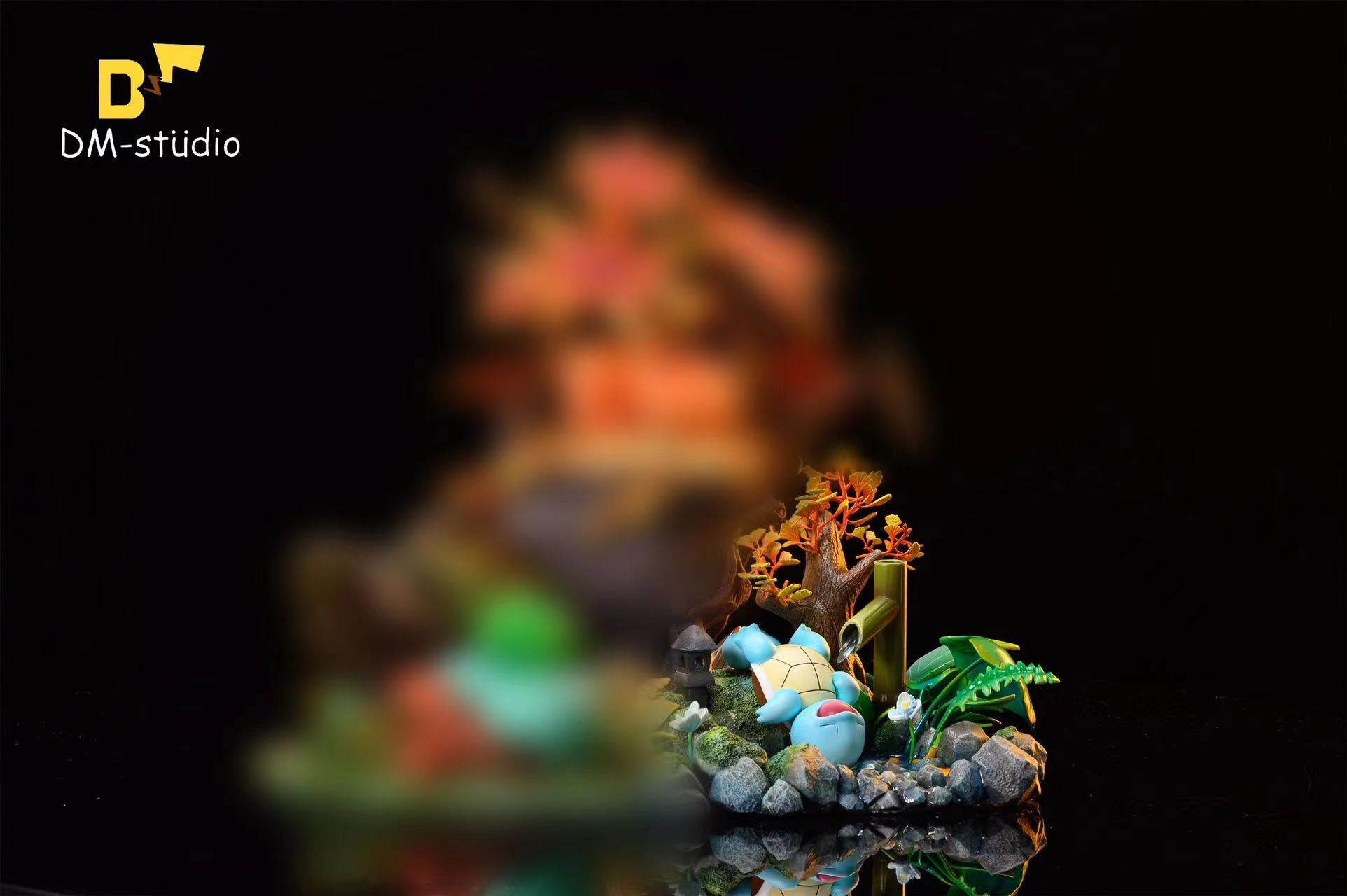 【In stock】Sleeping Squirtle - Pokemon Resin Statue - DM Studios