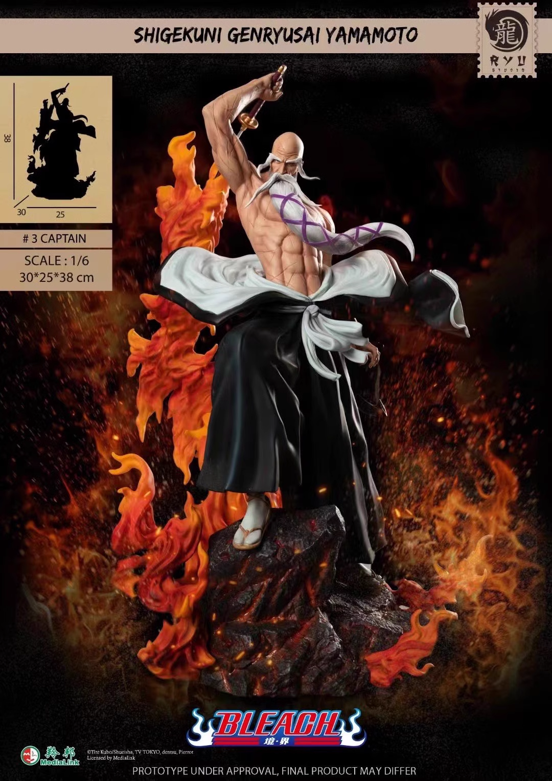 【In stock】1/6 Scale Yamamoto Genryuusai Shigekuni-Ryu studio