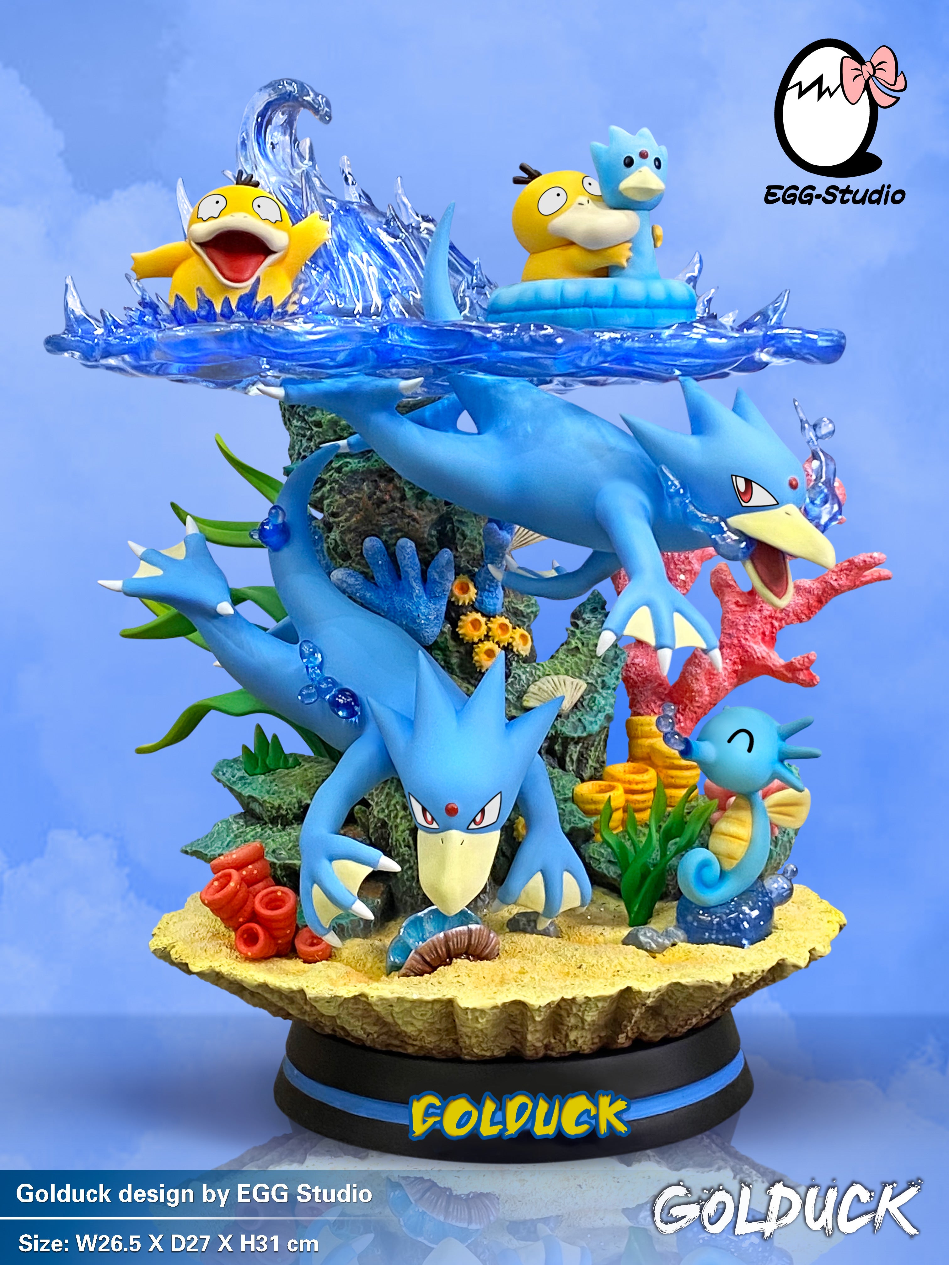 【Pre-sale】Evolution of Psyduck & Golduck-Pokemon-Egg Studio