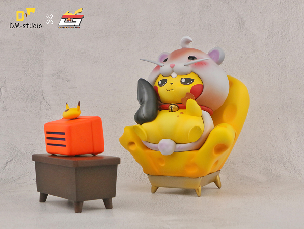 【Pre-sale】Animal Cosplay Pikachu Series Hamster-Pokemon-DM Studio