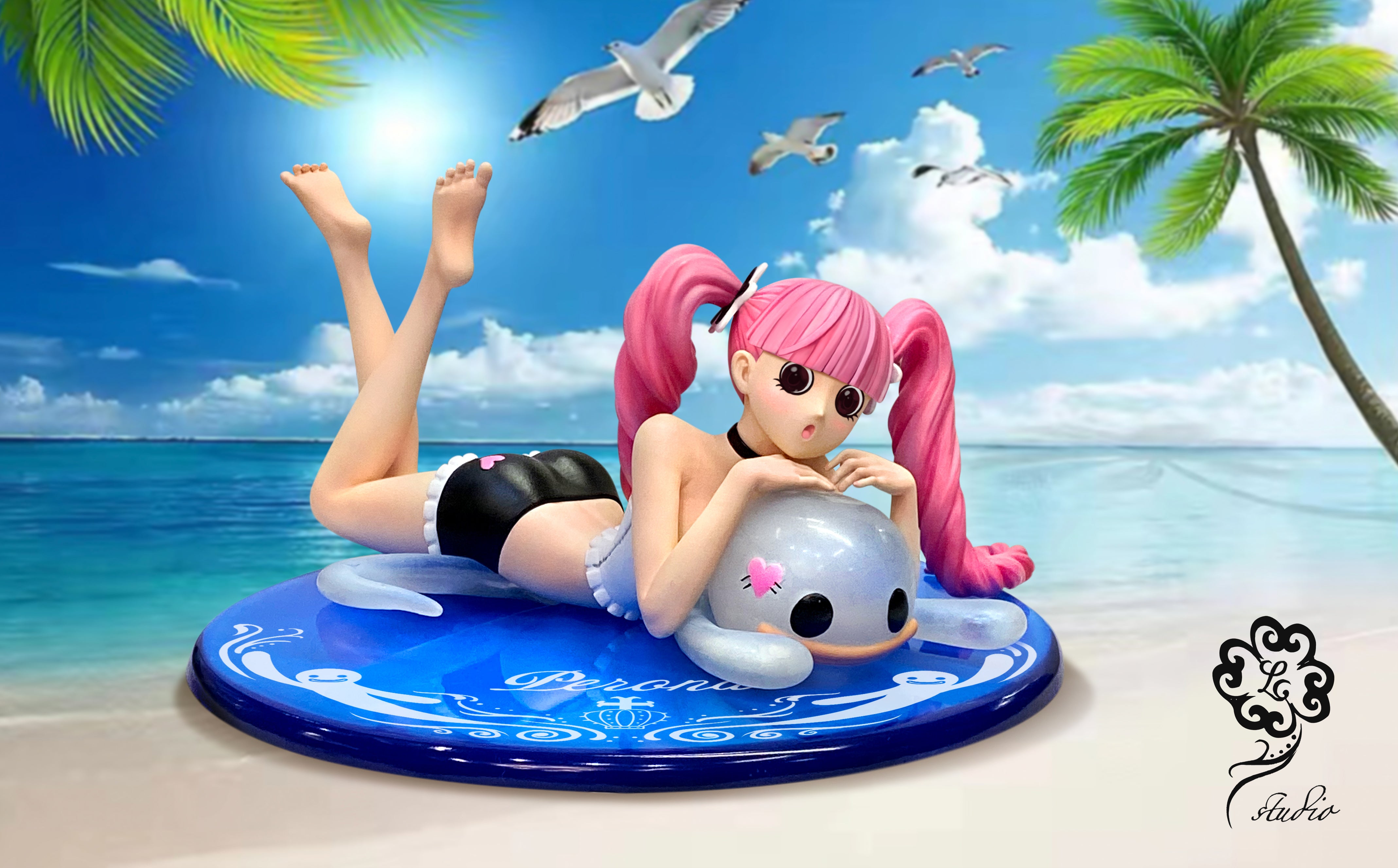 【Pre-sale】POP Scale Swim Wear Perona-One Piece-LG Studio
