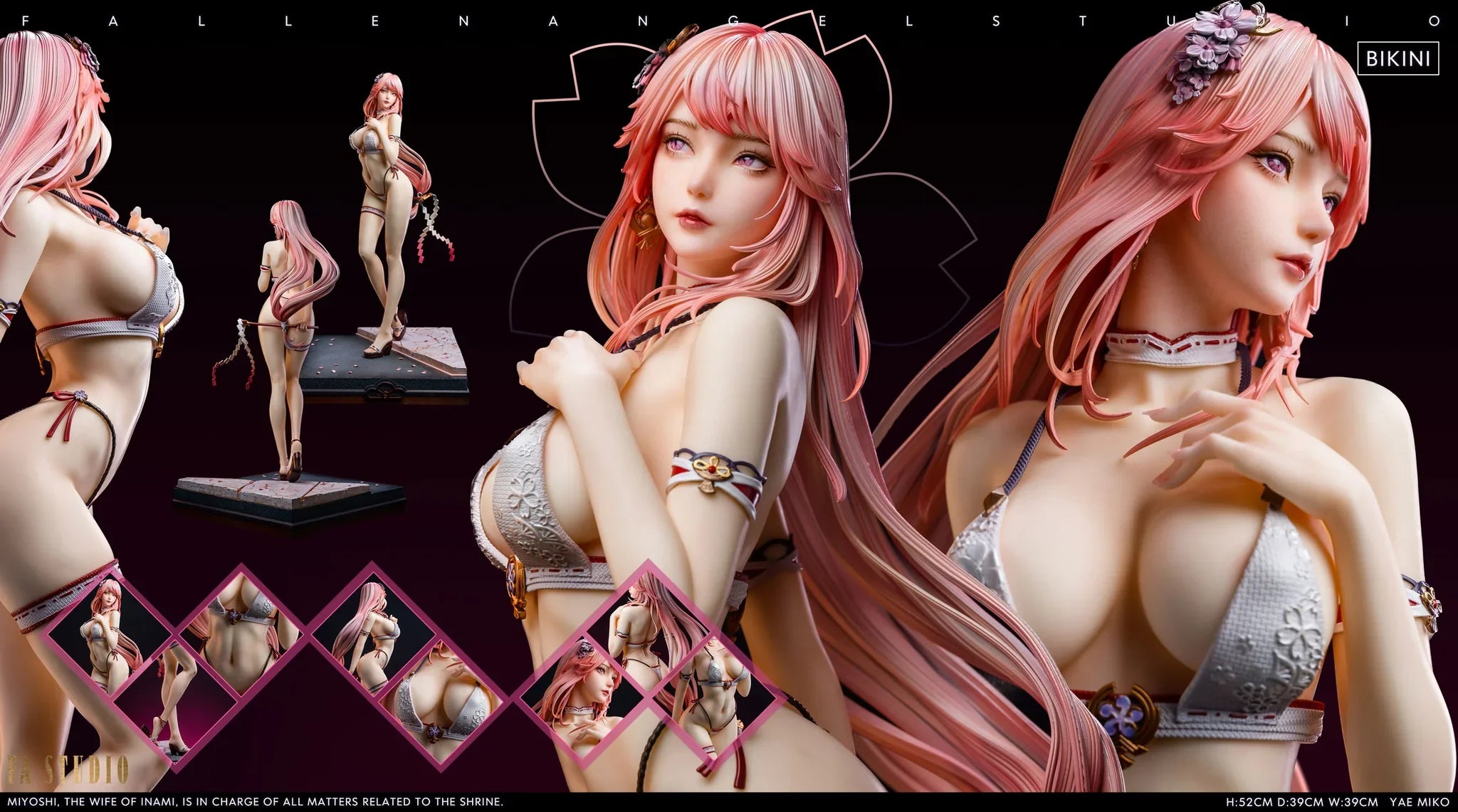 【Last one】1/4 Scale Yae Miko - Genshin Impact - Fallen Angel Studio