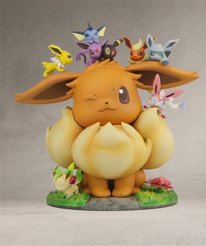 【Sold out】Big & Small Scale Eevee Family-Pokemon-DM Studio