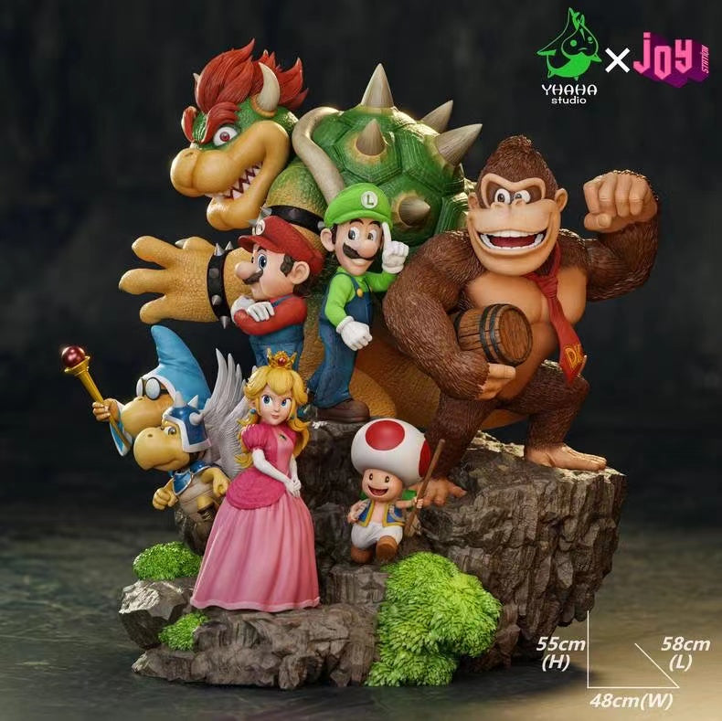 【Pre-sale】Whole Mario Family-Super Mario Bro.-Joy Sistion & Yhaha Studio