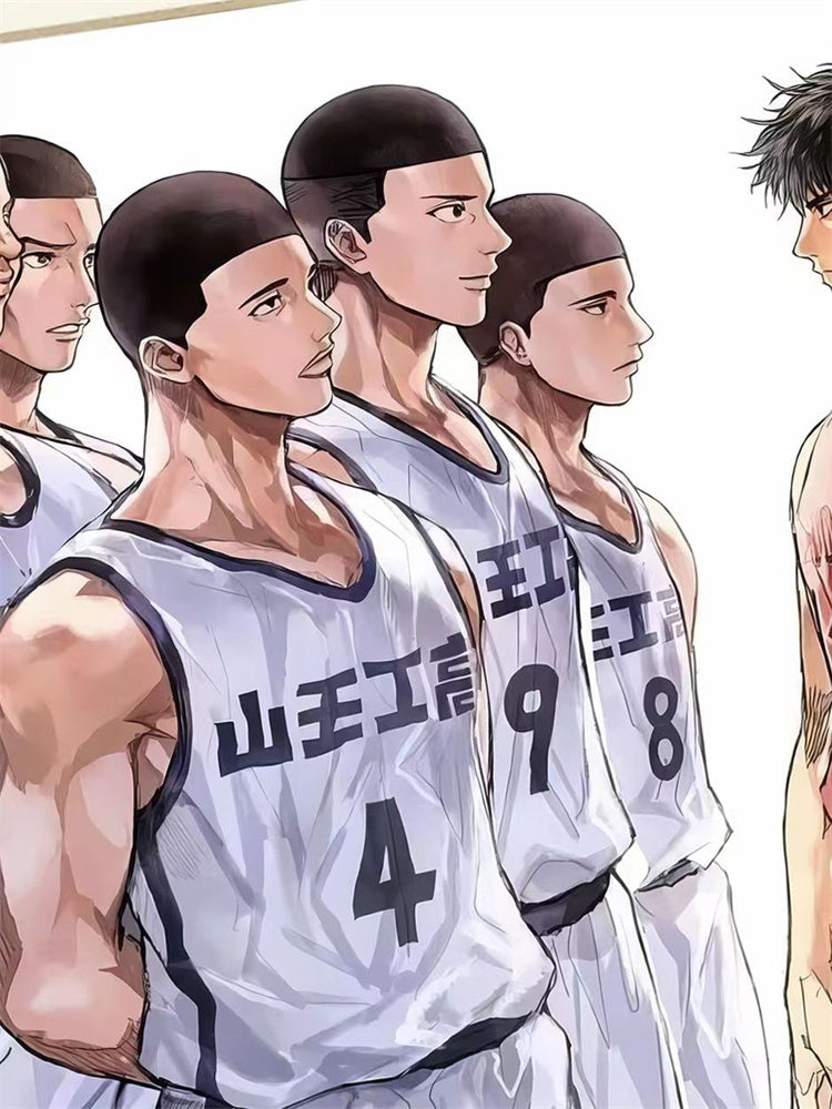 【Pre-sale】Decorative Painting of Shohoku VS Akita SANNOH-Slam Dunk-XingKong Studio