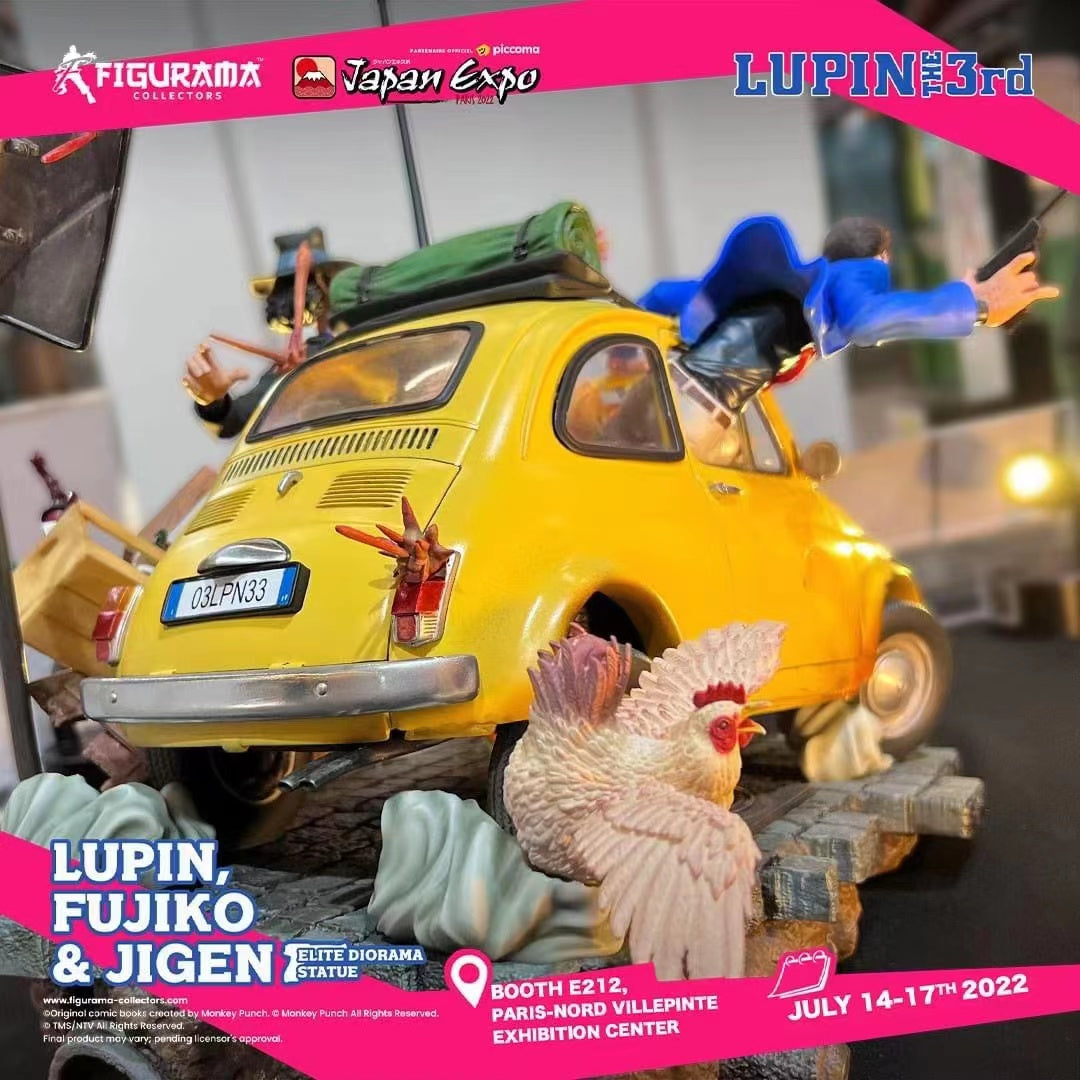【Pre-sale】1/8 Scale Lupin, Fujiko&Jigen-Lupin the 3rd-Figurama Studio