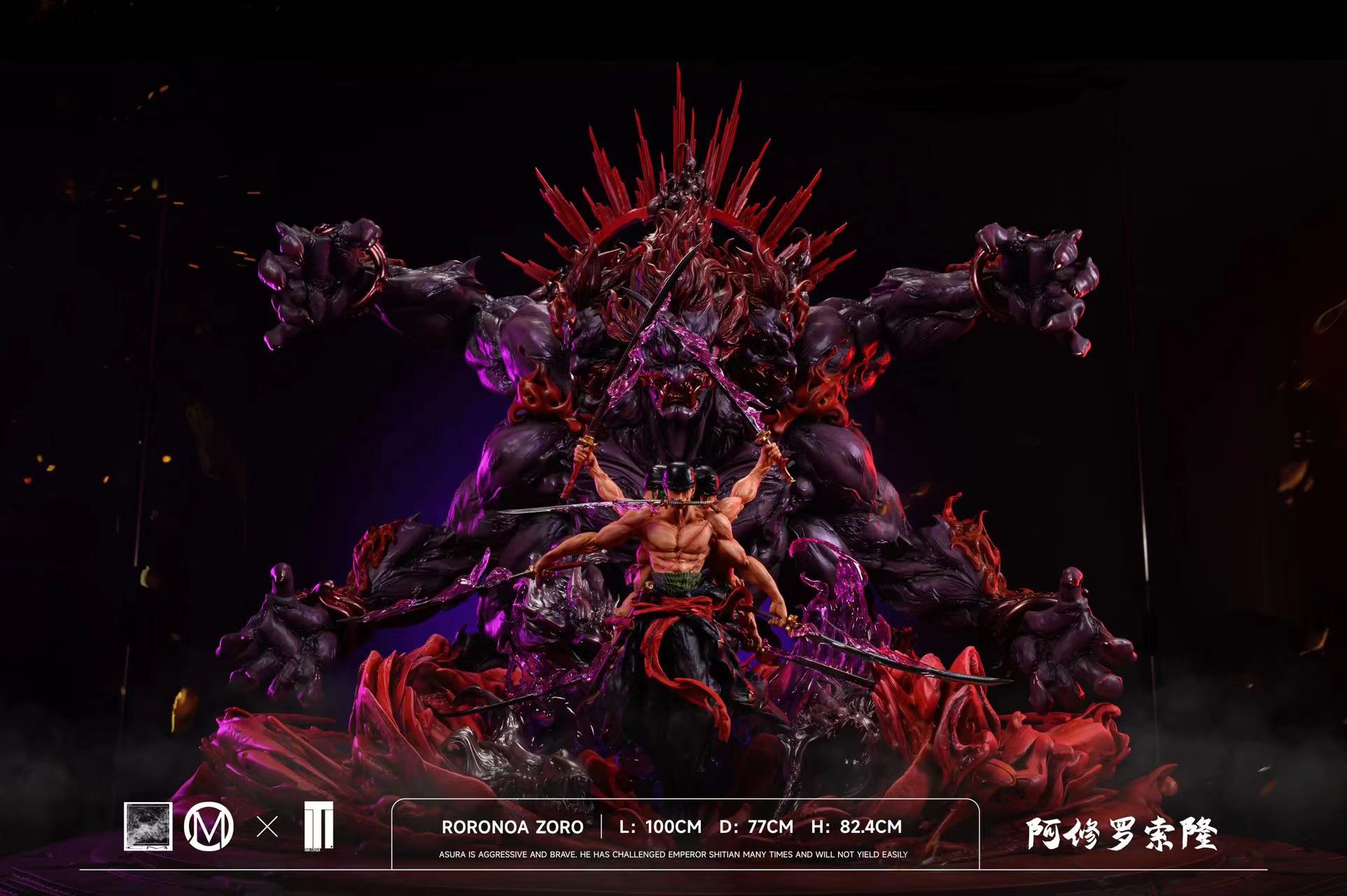 【Pre-sale】Asura Zoro-One piece-Iron curtain X CM studio