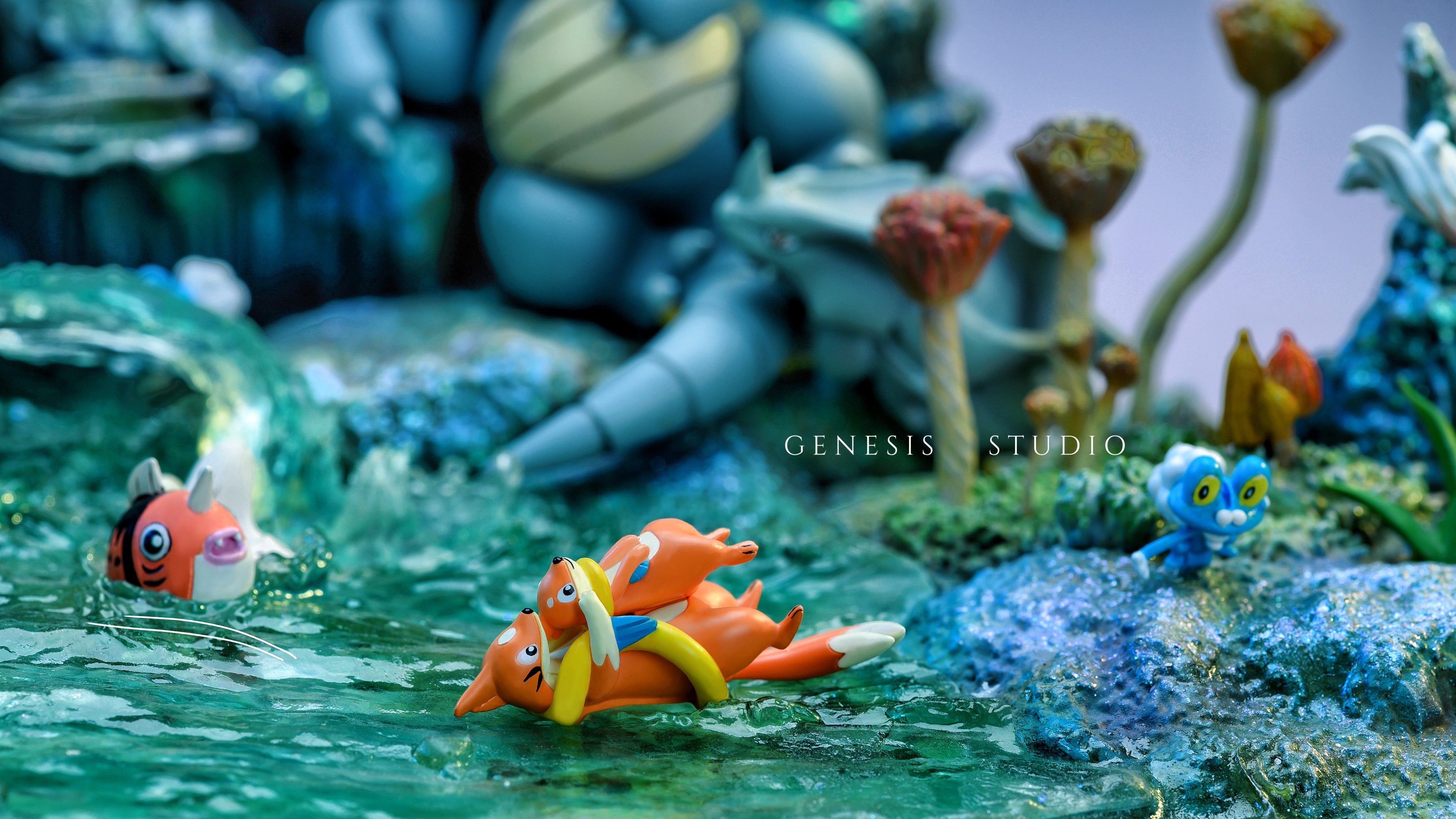 【Pre-sale】Blue Lake Island-Pokemon-Genesis Studio