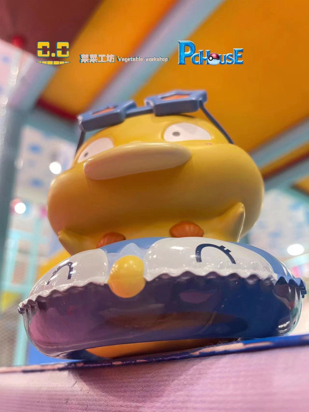 【Pre-sale】Swimming Ring Pokemon Series 001 Swimming Ring Psyduck-Pokemon-Vegetable workshop