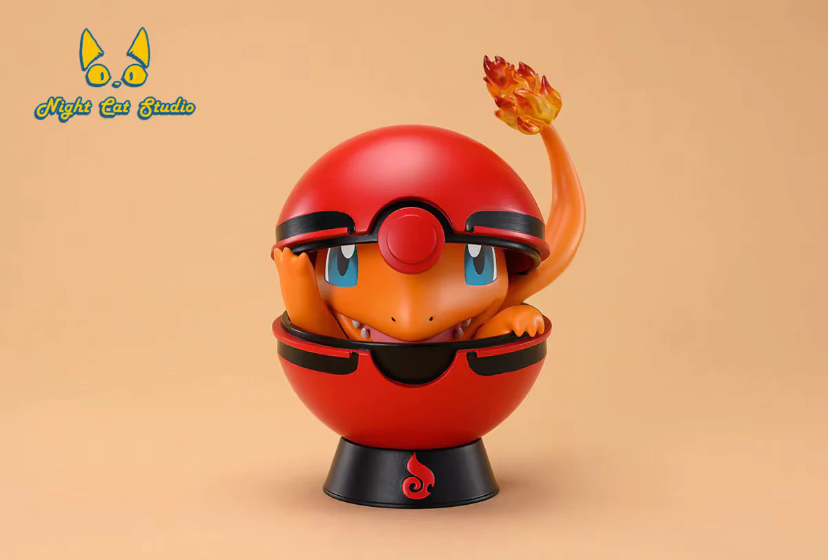 【In stock】1/1 Scale Pokemon Poké Ball 002-Pokemon-Night Cat Studio