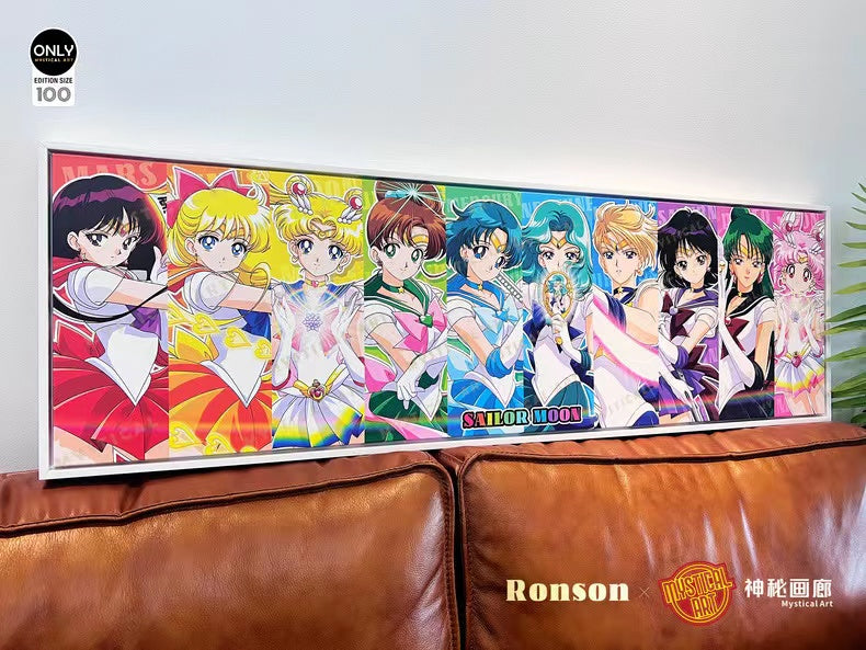 【In stock】Rainbow Series 011 Decorative Painting of Sailor Moon-Mystical Art Studio
