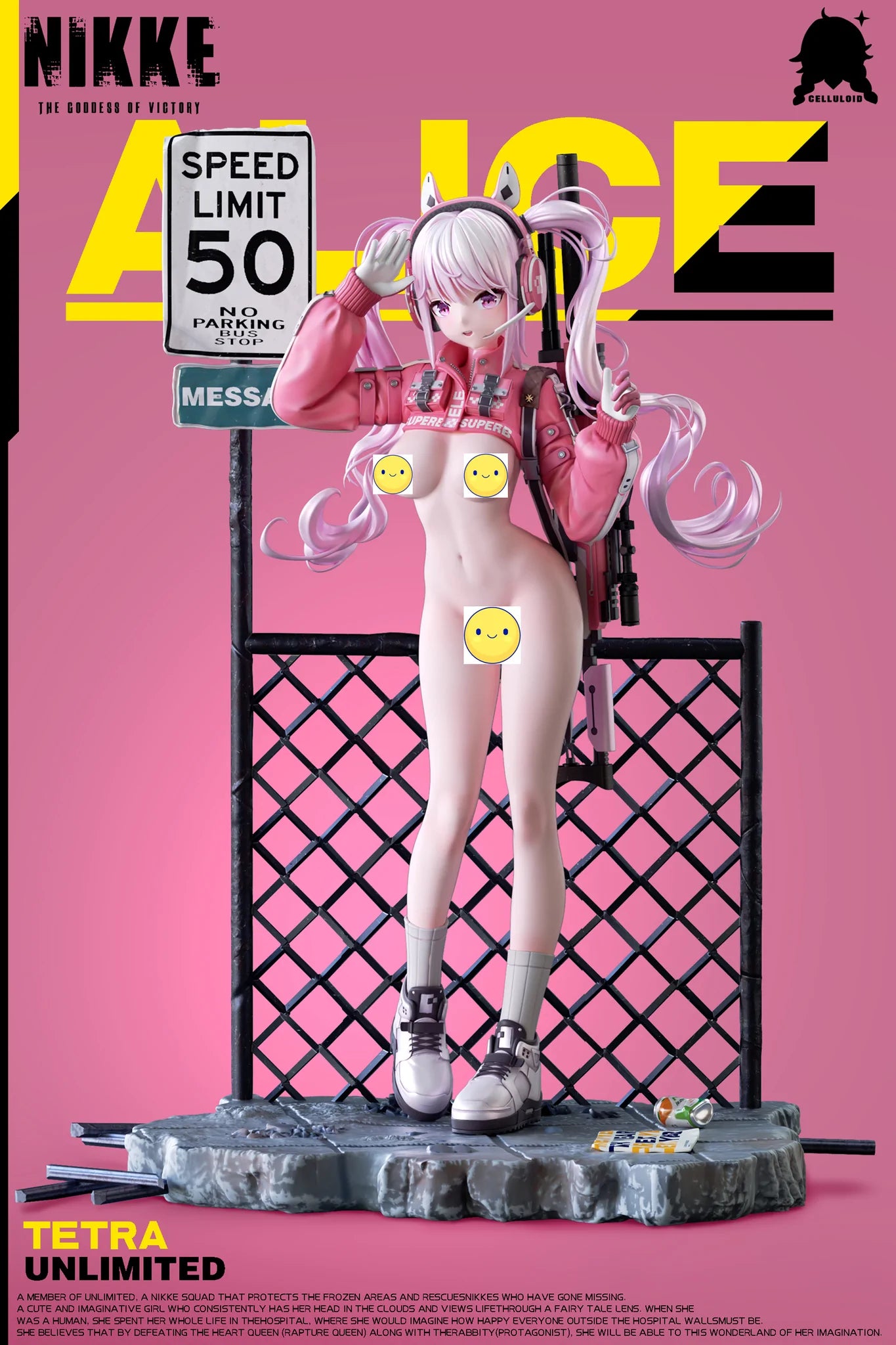 【Sold out】1/6 Scale Alice-Goddess of Victory: Nikke-Celluloid Studio