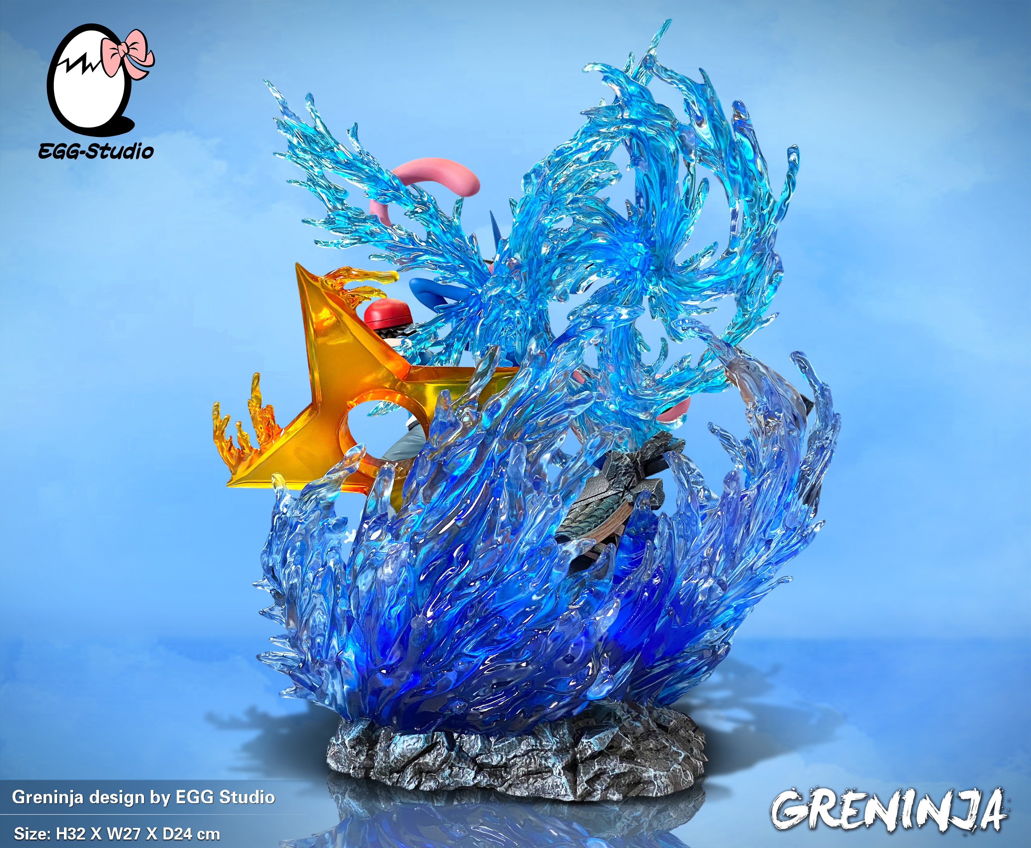 【Sold out】Ash Ketchum & Greninja Family-Pokemon-EGGS Studio