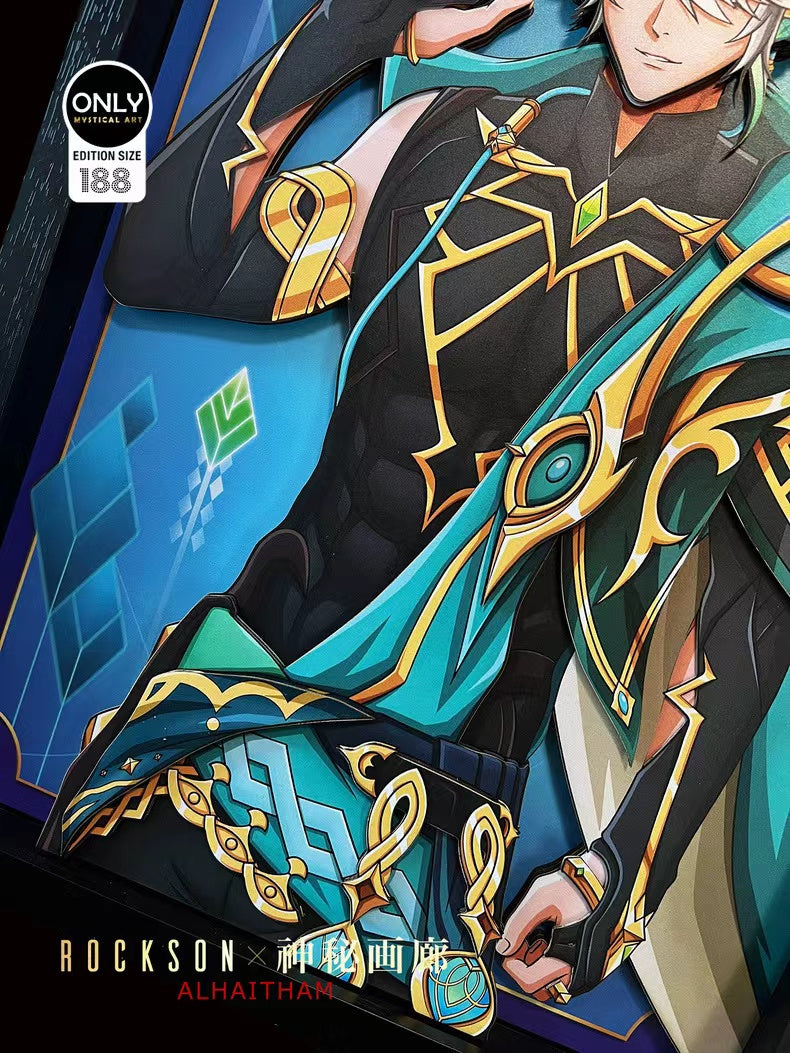 【Pre-sale】Gentleman Style 3D Decorative Paint of Alhaitham-Mystical Art Studio