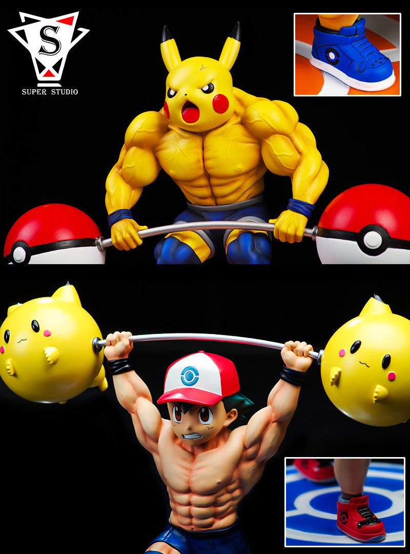 【Sold out】Keep Fit Muscle Pikachu-Pokemon-Super Studio