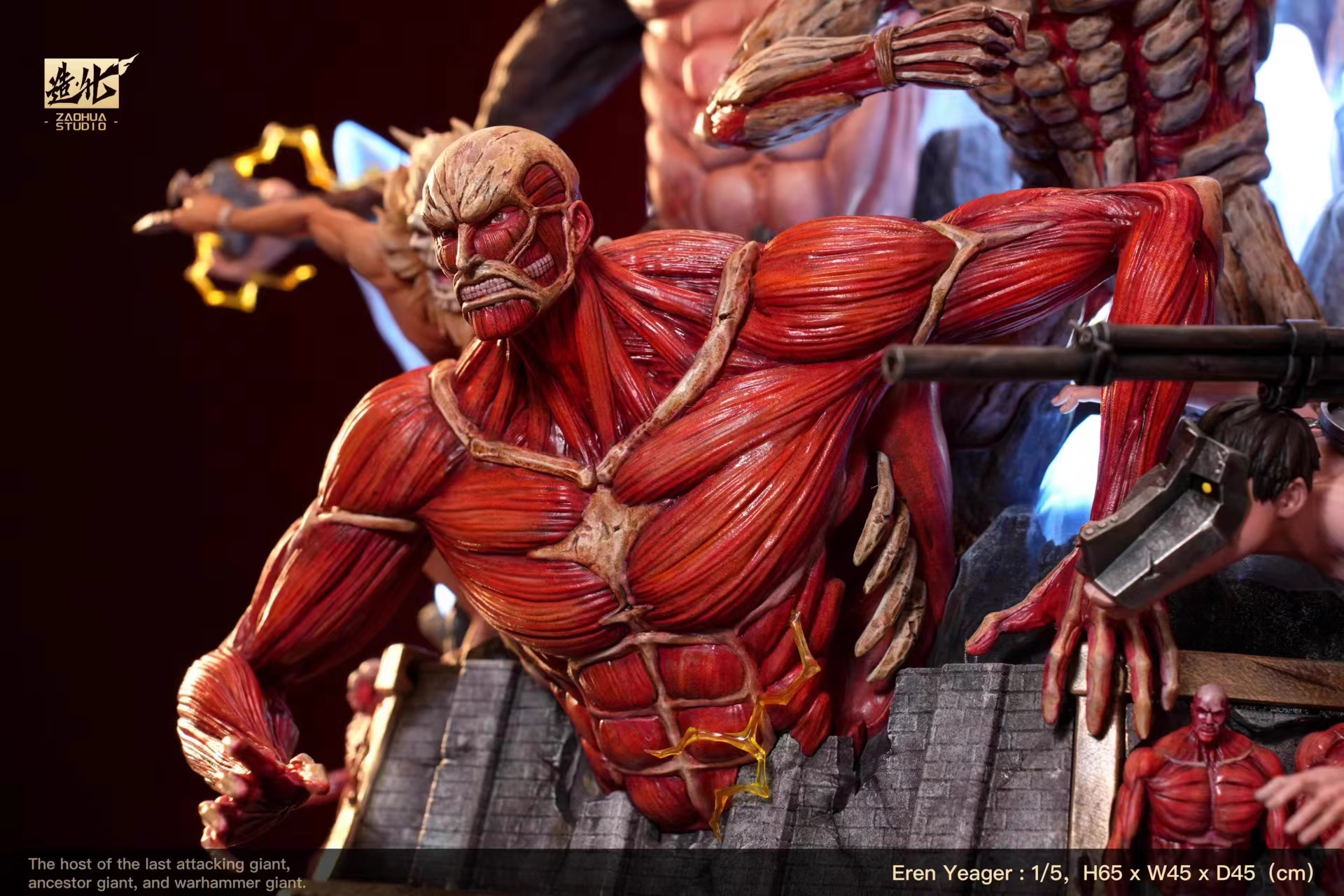 【Sold out】1/5 Scale Eren-Attack on Titan-ZaoHua Studio