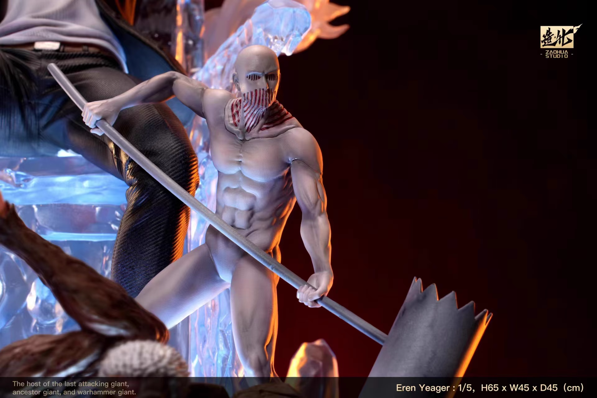 【Sold out】1/5 Scale Eren-Attack on Titan-ZaoHua Studio