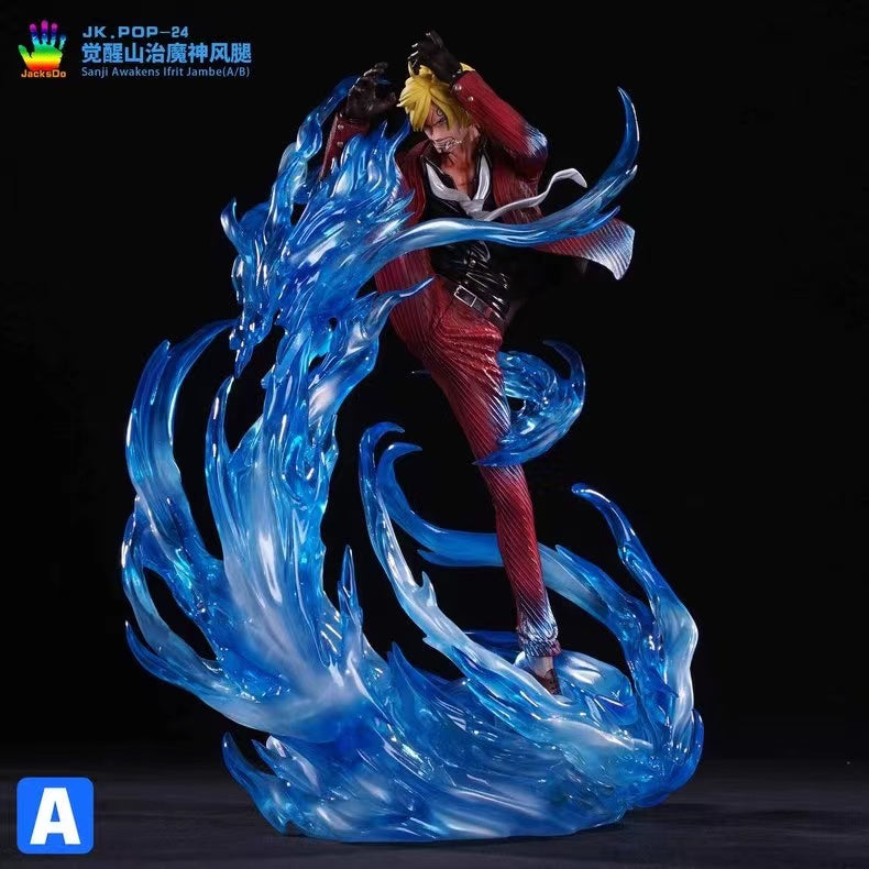 【In stock】POP Scale Sanji Awakens Ifrit Jambe-One piece-JacksDo Studio