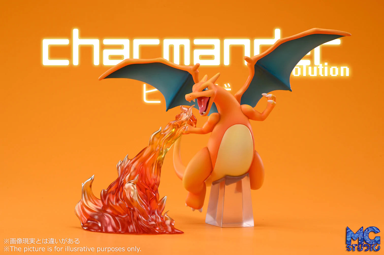 【Pre-sale】1/20 Scale World Zukan Evolutionary Combination Series Charizard Family-Pokemon- MG Studio