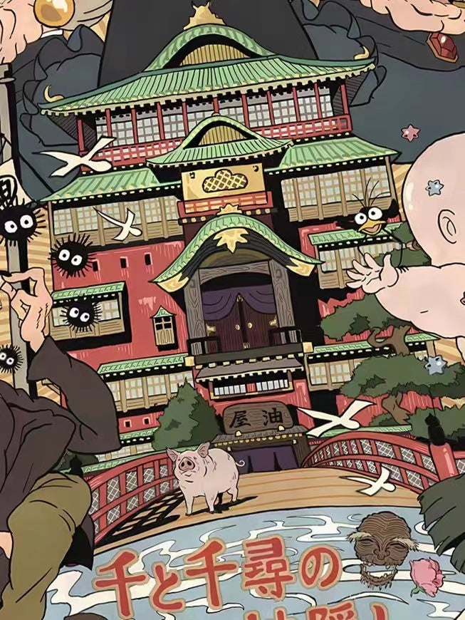 【Pre-sale】Decorative Painting of Spirited Away-XingKong Studio