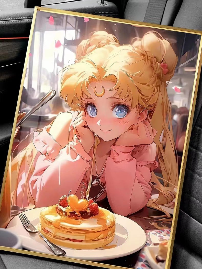 【In stock】Decorative Painting of Tsukino Usagi-Sailor Moon-Billion Birds Studio