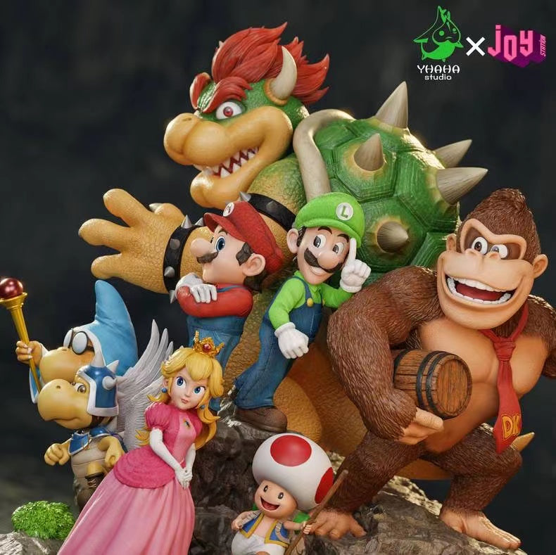 【Pre-sale】Whole Mario Family-Super Mario Bro.-Joy Sistion & Yhaha Studio