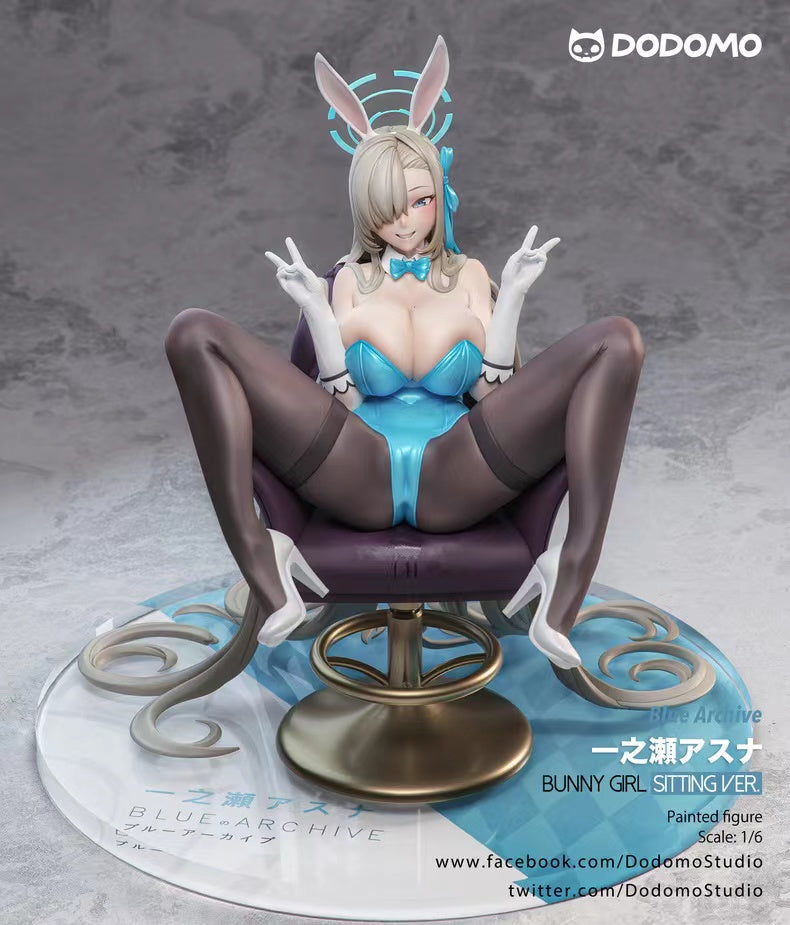 【Sold out】1/6 Scale Bunny Girl Sitting Asuna-Blue Archive-Dodomo Studio