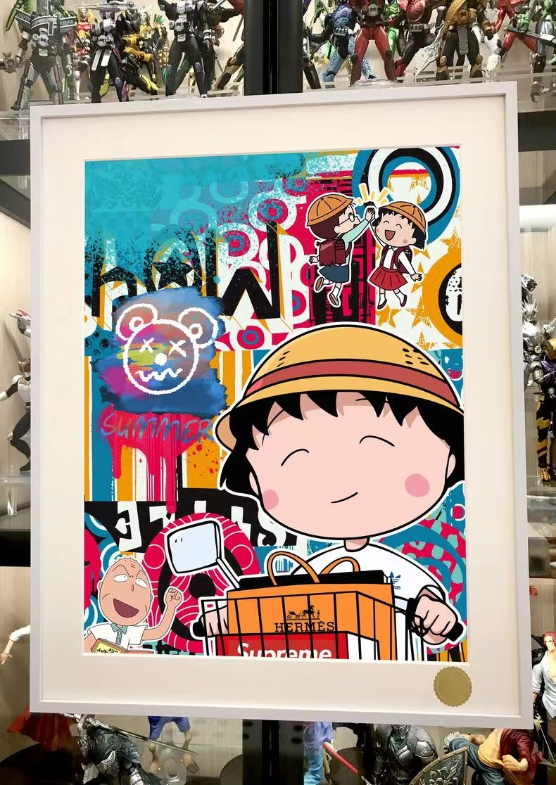 【Pre-sale】Decorative Painting of Chibi Maruko-chan-XingKong Studio
