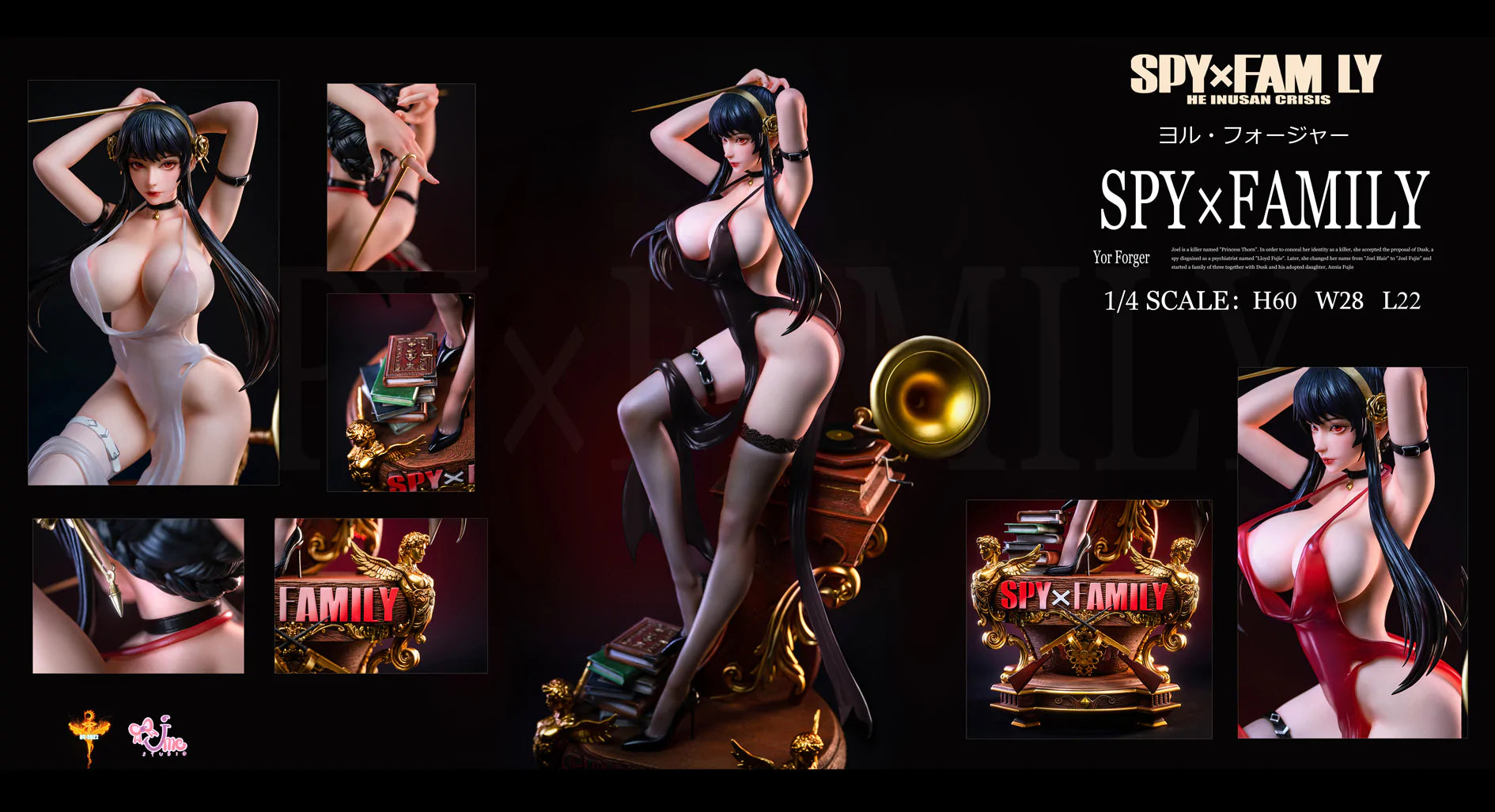 【Sold out】1/4 Scale Thorn Princess Yor Forger-SPY X FMAILY-DT-Studio