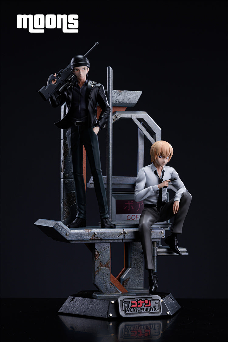 【Pre-sale】1/6 Scale Shuichi Akai & Tooru Amuro/Furuya Rei-Detective Conan-moons Studio